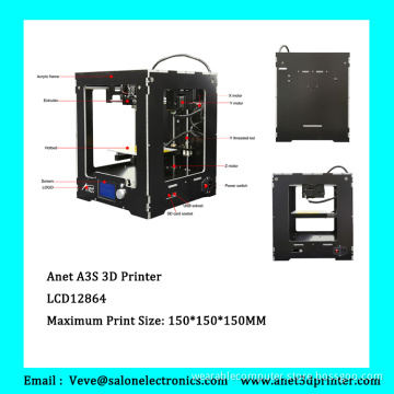 Prusa i3 easy assembly 3d printer machine aluminum heating plate 3d printer kit